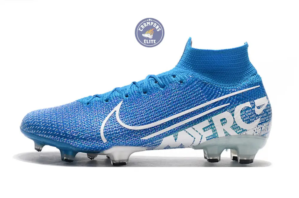 Image of Mercurial Superfly 7 Elite FG New Lights - Bleu/Blanc