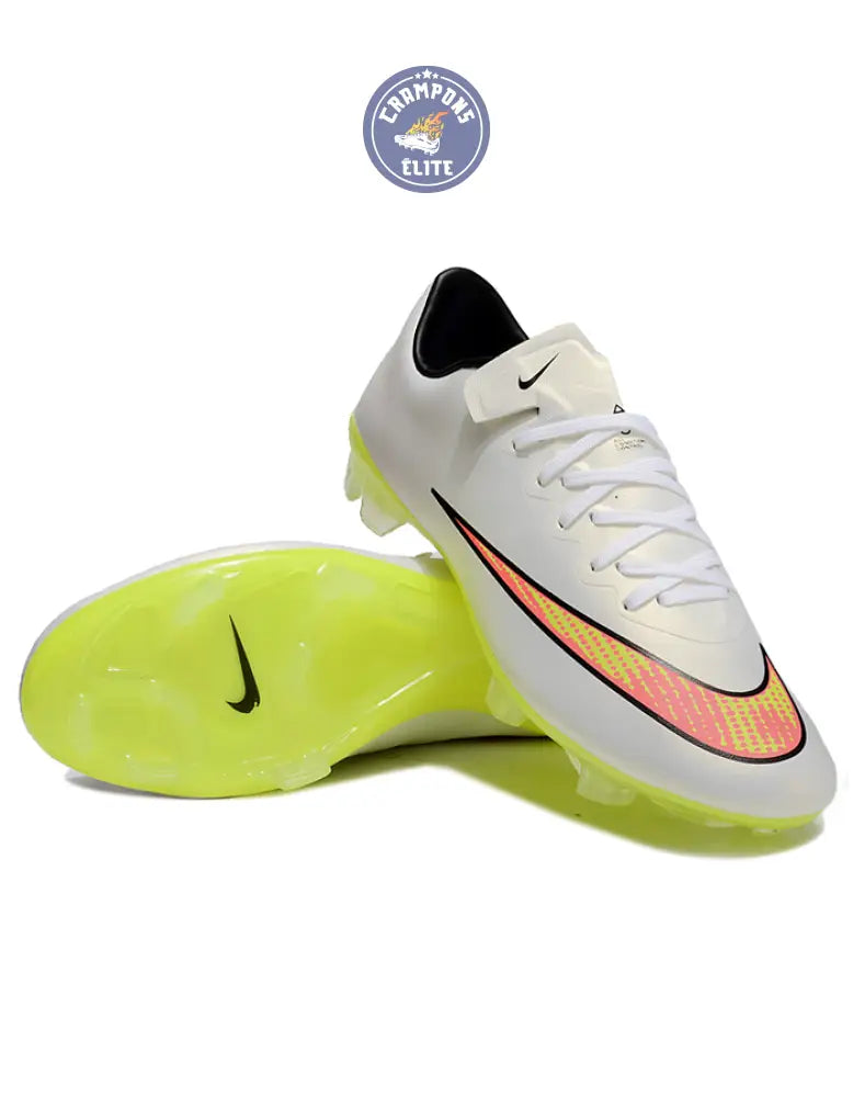 Image of Mercurial Vapor 10 FG Blanc/Orange/Jaune