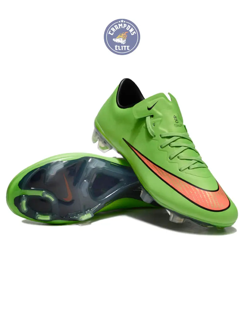 Mercurial Vapor 10 FG Vert/Orange