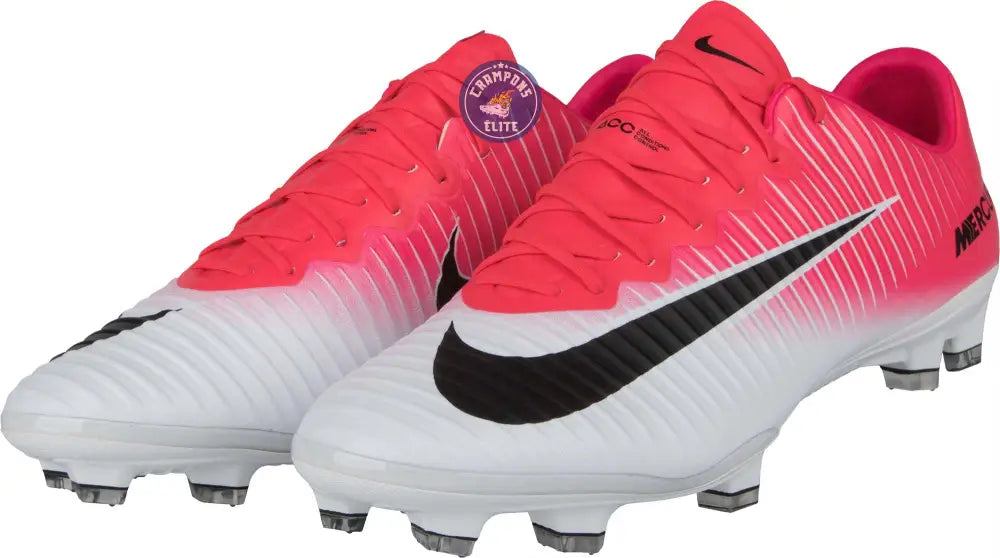 Mercurial Vapor 11 Elite FG Motion Bleu - Rose/Blanc/Noir