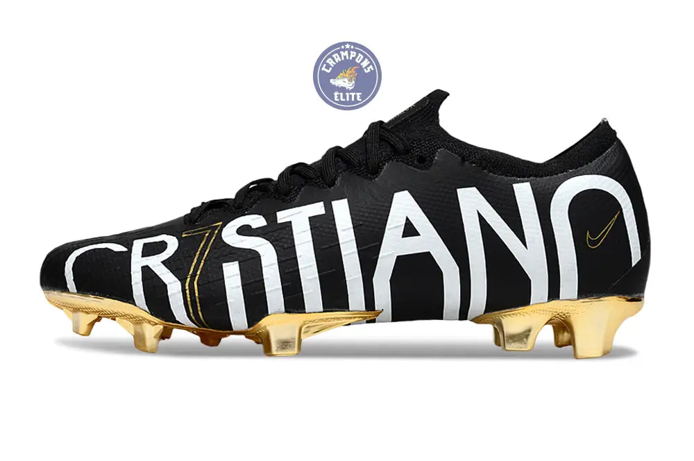 Mercurial Vapor 12 CR7 FG - Noir/Jaune vif ÉDITION LIMITÉE