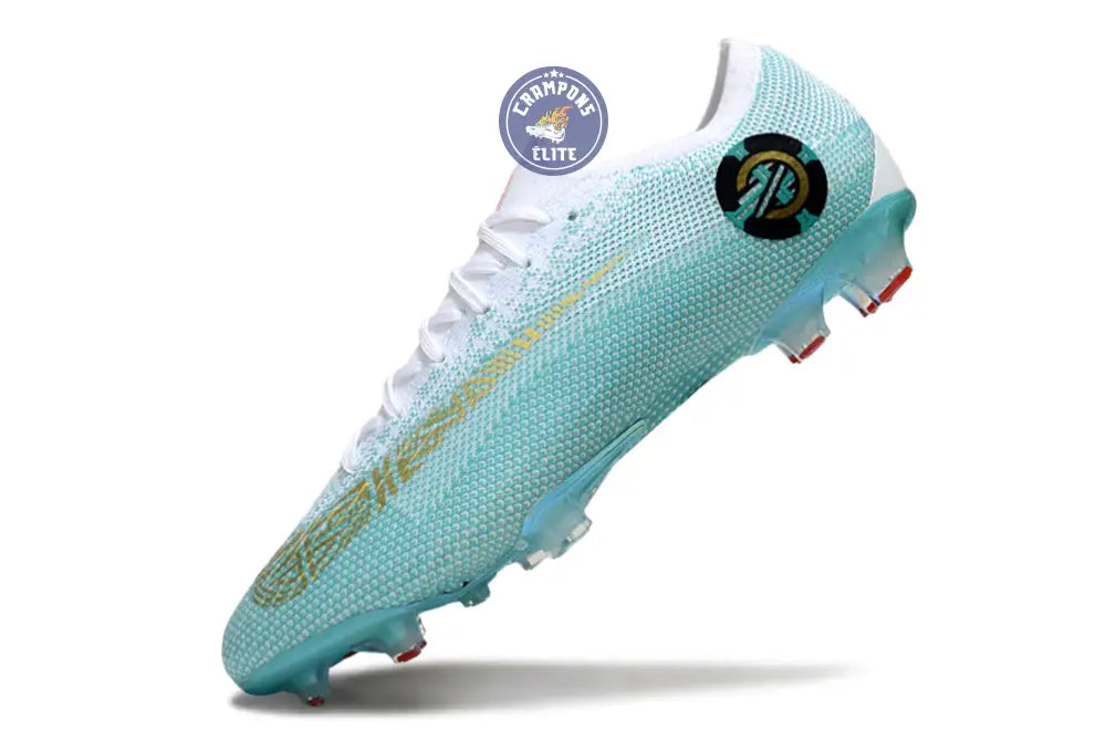 Mercurial Vapor 12 FG Chapter 6 Edição Especial - Vert Turquoise/Blanc/Doré ÉDITION LIMITÉE