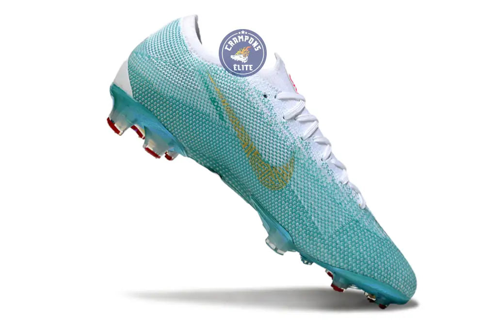 Mercurial Vapor 12 FG Chapter 6 Edição Especial - Vert Turquoise/Blanc/Doré ÉDITION LIMITÉE