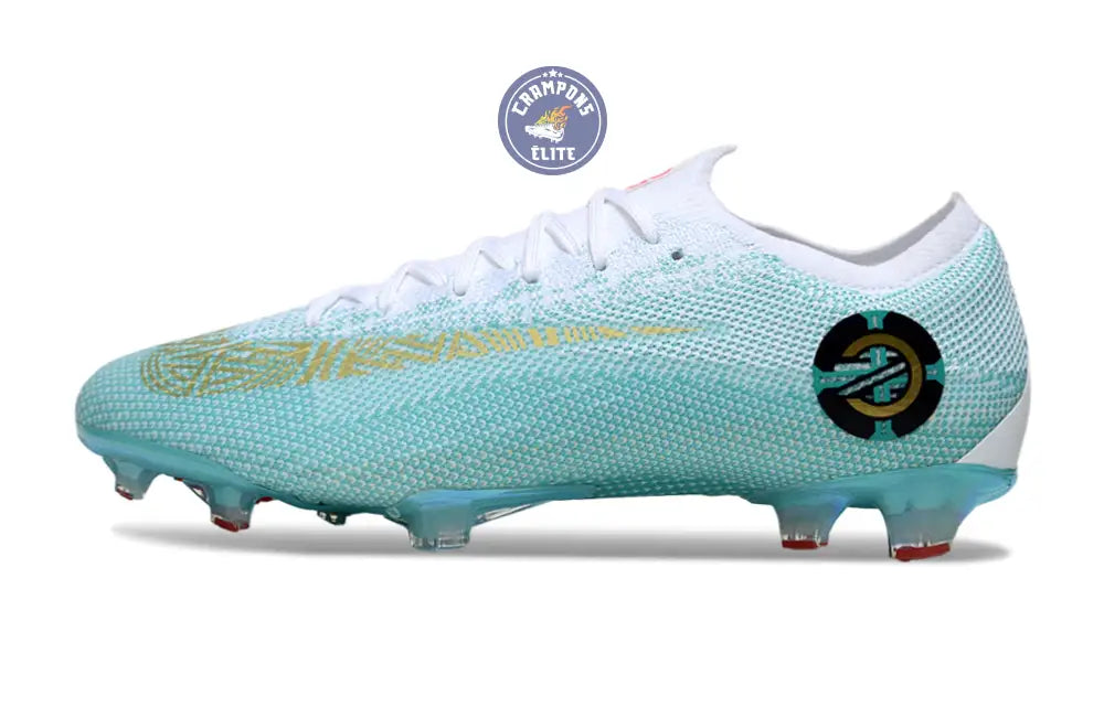 Mercurial Vapor 12 FG Chapter 6 Edição Especial - Vert Turquoise/Blanc/Doré ÉDITION LIMITÉE