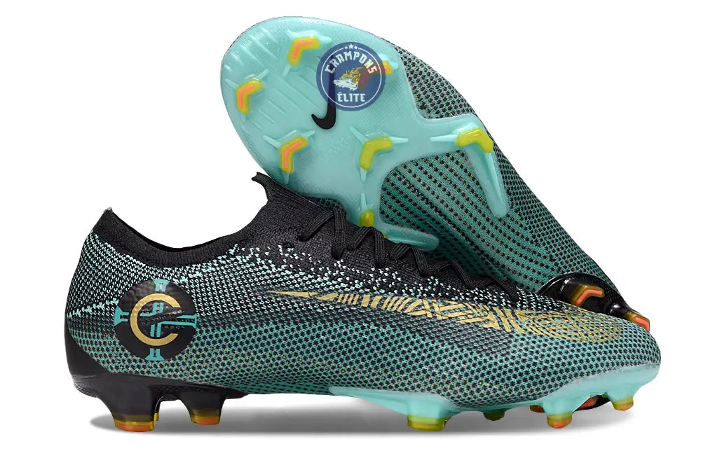 Mercurial Vapor 12 FG CR7 Chapter 6:Born Leader - Vert Turquoise/Jaune vif/Noir PRÉ-COMMANDE