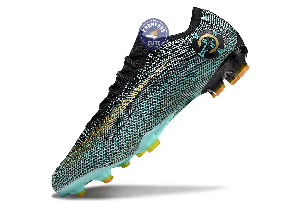Image of Mercurial Vapor 12 FG CR7 Chapter 6:Born Leader - Vert Turquoise/Jaune vif/Noir PRÉ-COMMANDE