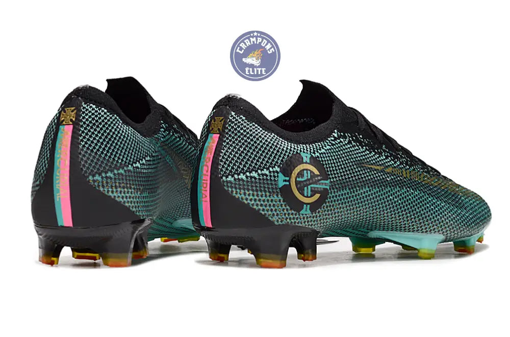 Mercurial Vapor 12 FG CR7 Chapter 6:Born Leader - Vert Turquoise/Jaune vif/Noir PRÉ-COMMANDE