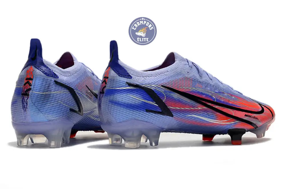 MERCURIAL VAPOR 14 ELITE FG KM FLAMES - VIOLET/ARGENTÉ