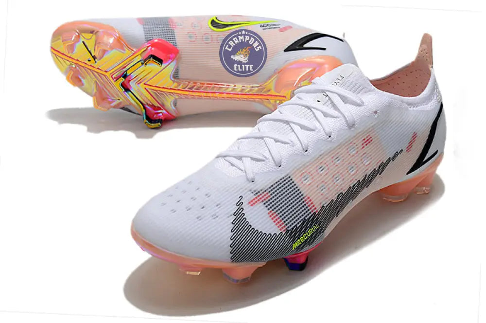 MERCURIAL VAPOR 14 ELITE FG RAWDACIOUS - BLANC/ROUGE/ROSE