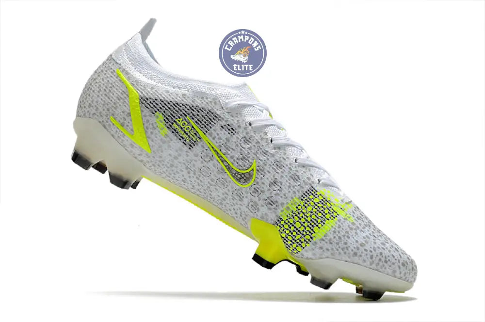 Mercurial Vapor 14 Elite FG ’White Volt’ - Blanc/Gris/Jaune Fluo