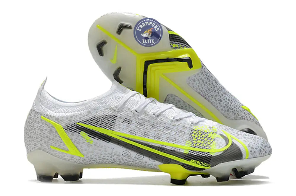 Mercurial Vapor 14 Elite FG ’White Volt’ - Blanc/Gris/Jaune Fluo
