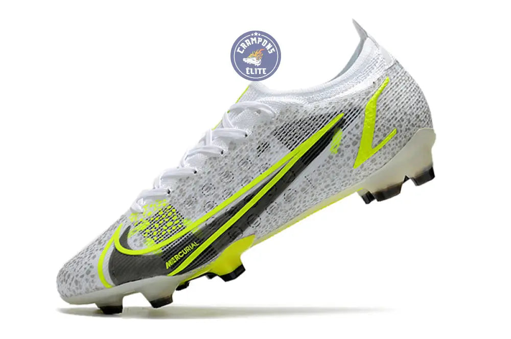 Mercurial Vapor 14 Elite FG ’White Volt’ - Blanc/Gris/Jaune Fluo