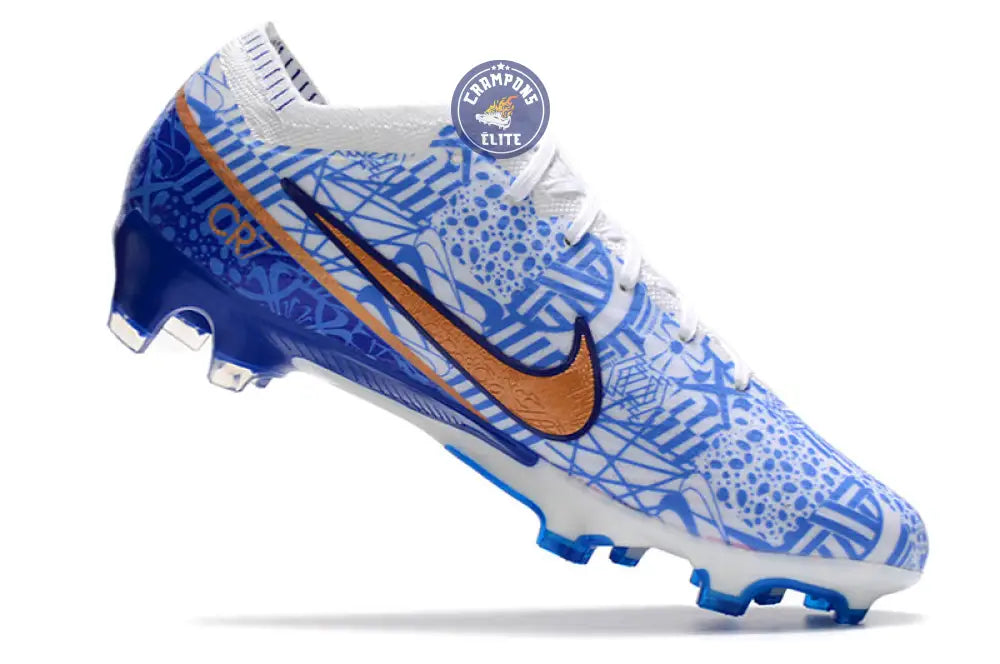 Mercurial Vapor 15 Elite CR7 FG ’Azulejo’ Bleu/Doré