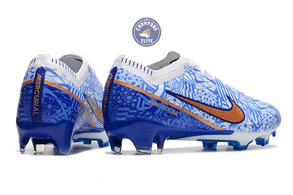 Mercurial Vapor 15 Elite CR7 FG ’Azulejo’ Bleu/Doré