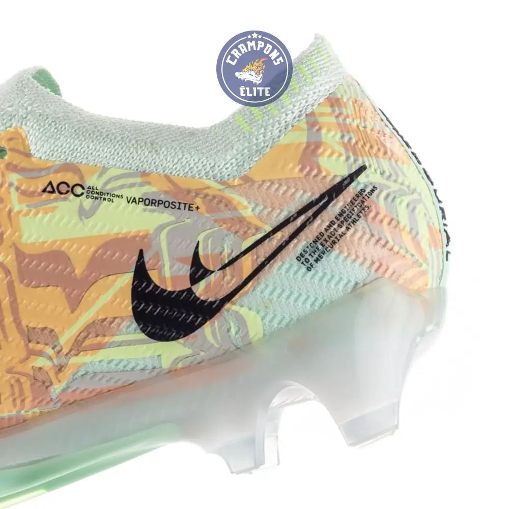 Mercurial Vapor 15 Elite FG Bonded - Vert/Bleu/Orange