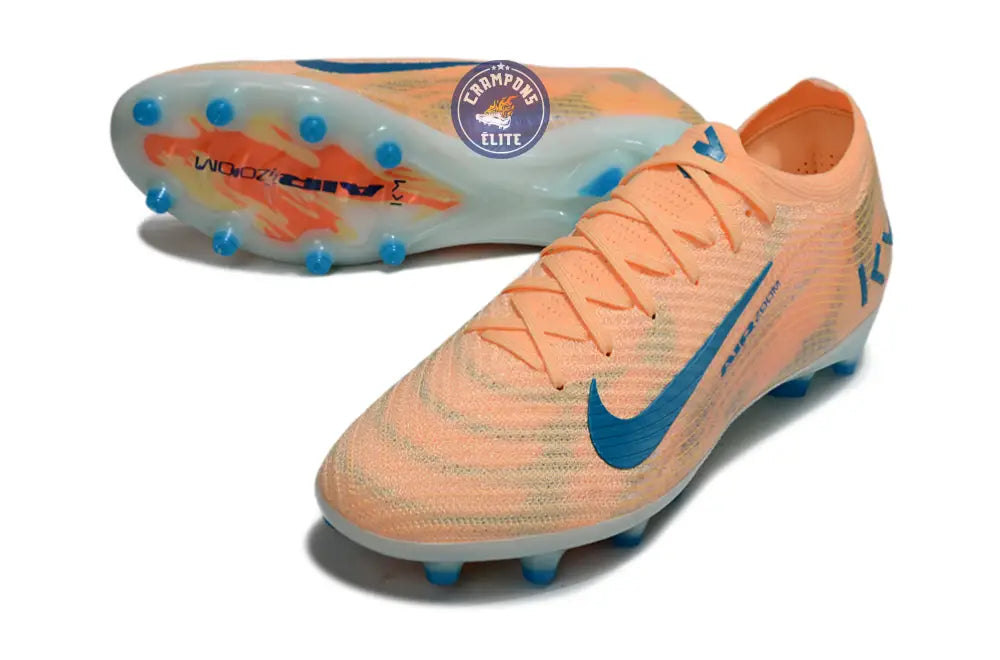 MERCURIAL VAPOR 16 ELITE AG Kylian Mbappe - Orange/Bleu turquoise