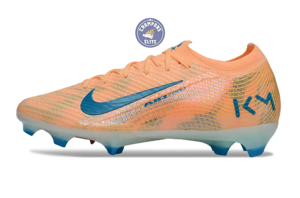 MERCURIAL VAPOR 16 ELITE FG Kylian Mbappe - Orange/Bleu turquoise FG