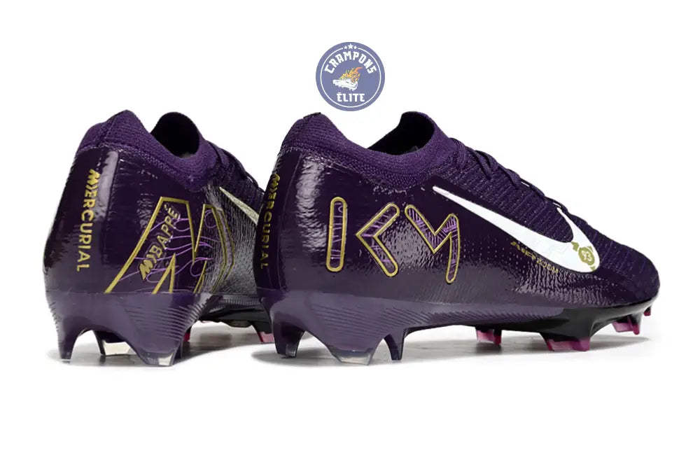 Image of MERCURIAL VAPOR 16 ELITE FG MBAPPÉ PERSONAL EDITION - VIOLET/BLANC