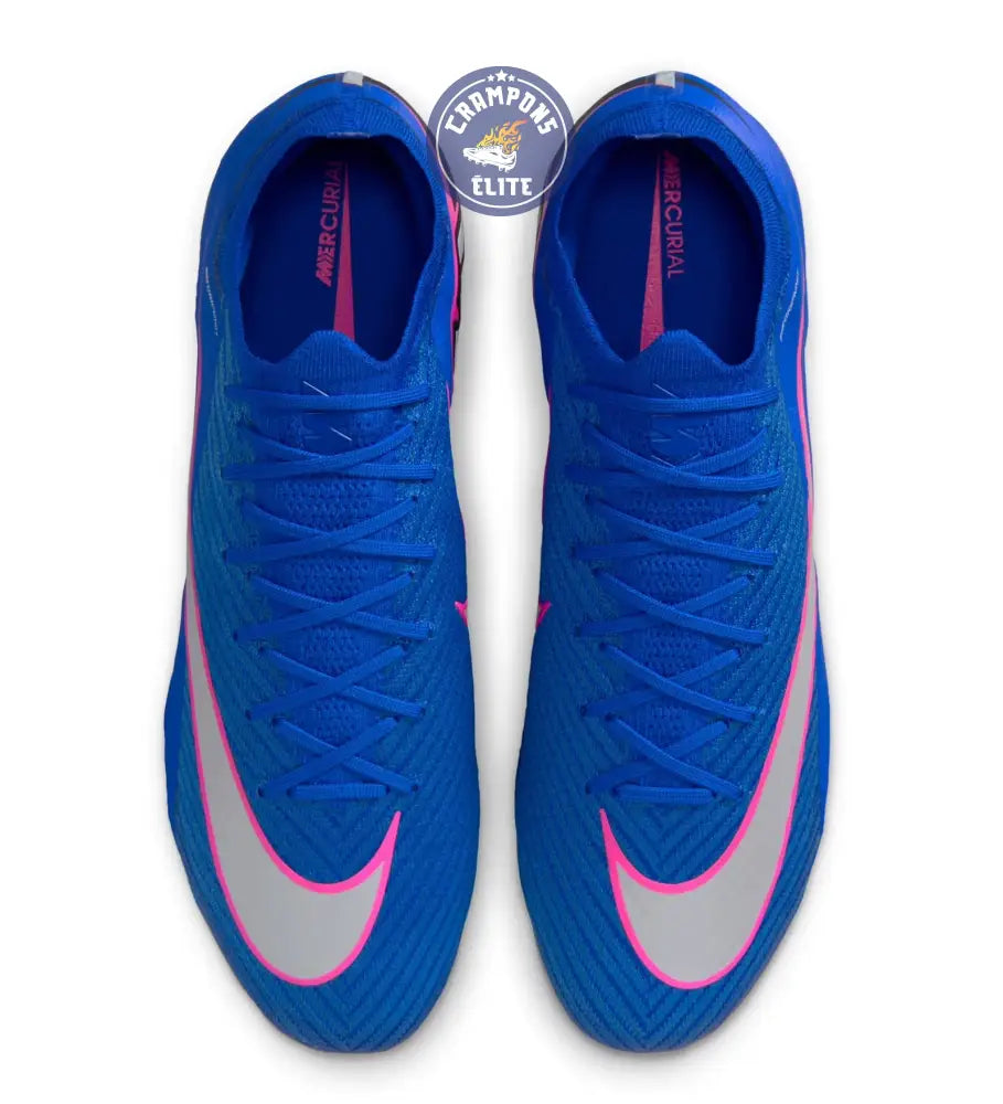 Image of MERCURIAL VAPOR 16 ELITE FG - ATTACK PACK - BLEU/ARGENT/ROSE