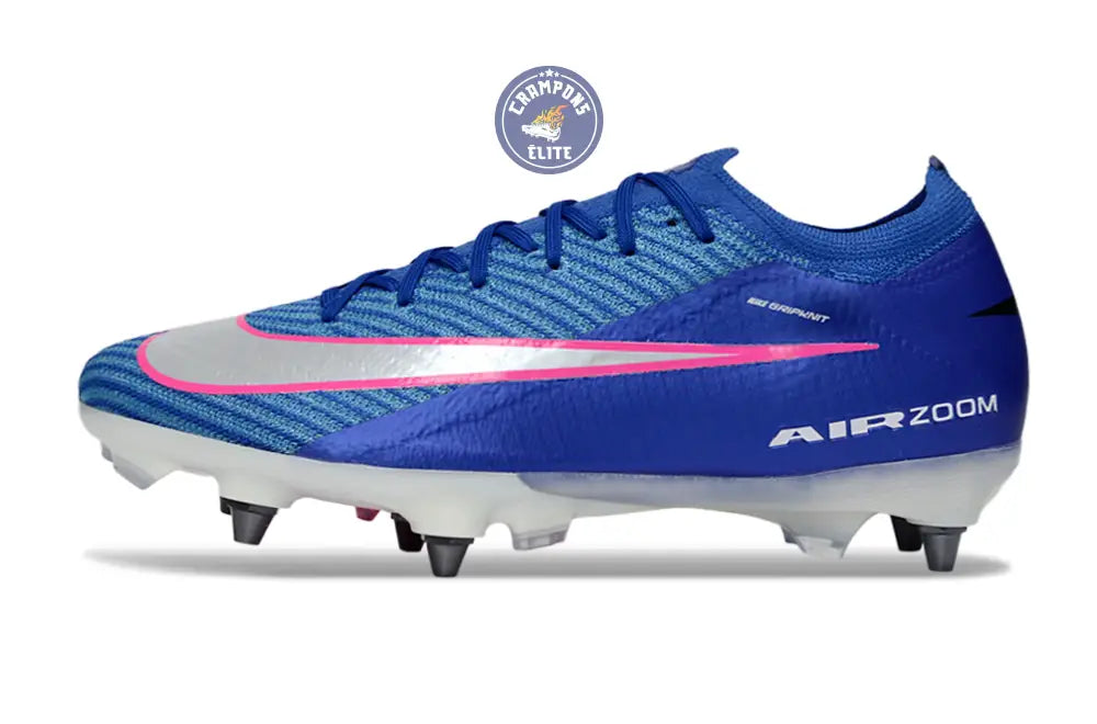 Nike Air Zoom Mercurial Vapor 16 SG - Bleu/Blanc/Rose