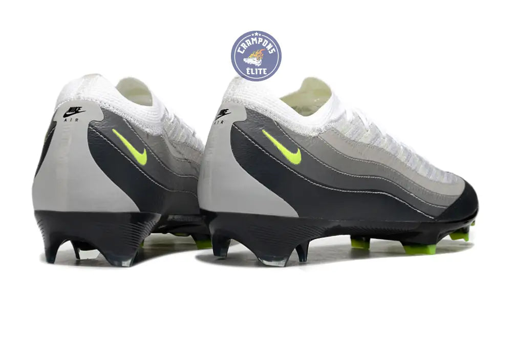 MERCURIAL Vapor 16 X AIR MAX 95 ELITE FG - NOIR/JAUNE/GRIS/LIGHT GRAPHITE ÉDITION LIMITÉE