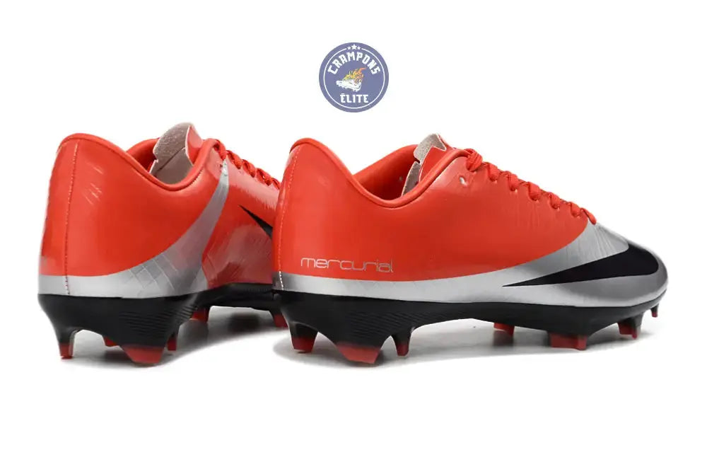 Nike Air Zoom Mercurial 10 FG 25 ans de Légende - Rouge/Noir/Argenté