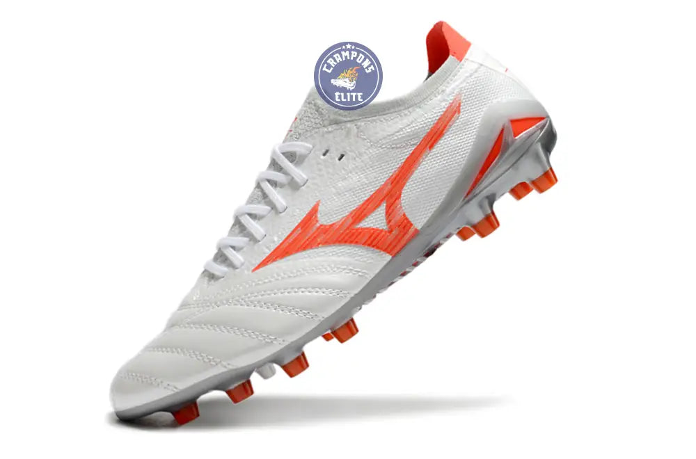 Morelia Neo 4 Beta Elite FG/AG Charge - Blanc/Radiant Red