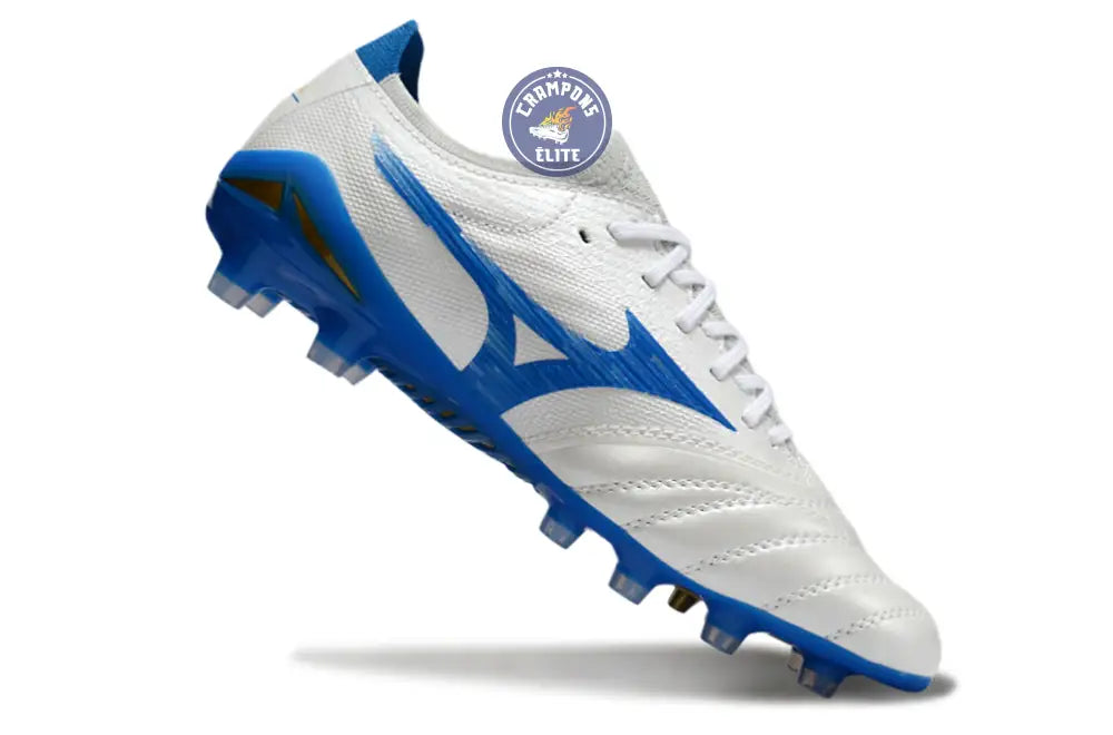 Morelia Neo 4 Beta Elite FG/AG Mugen - Blanc/Bleu