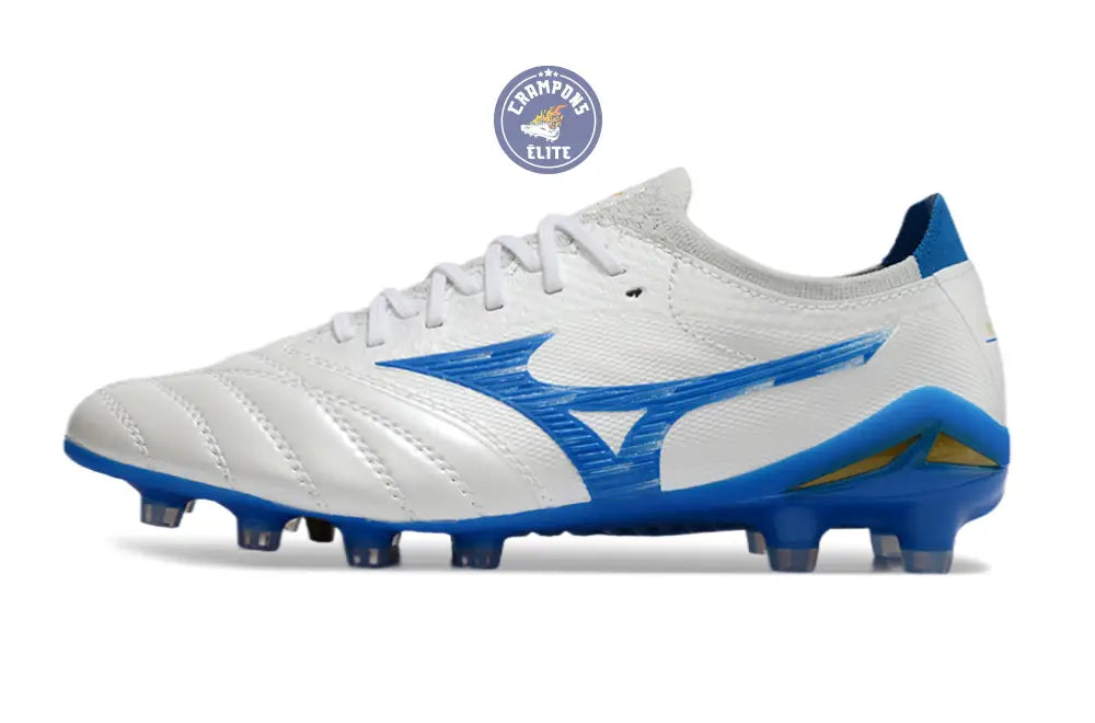 Morelia Neo 4 Beta Elite FG/AG Mugen - Blanc/Bleu