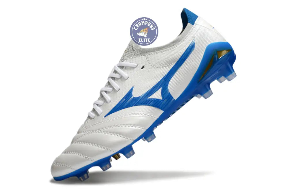 Morelia Neo 4 Beta Elite FG/AG Mugen - Blanc/Bleu