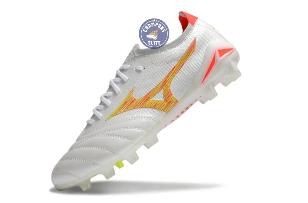 Morelia Neo 4 Elite FG/AG - Blanc/Rouge/Jaune