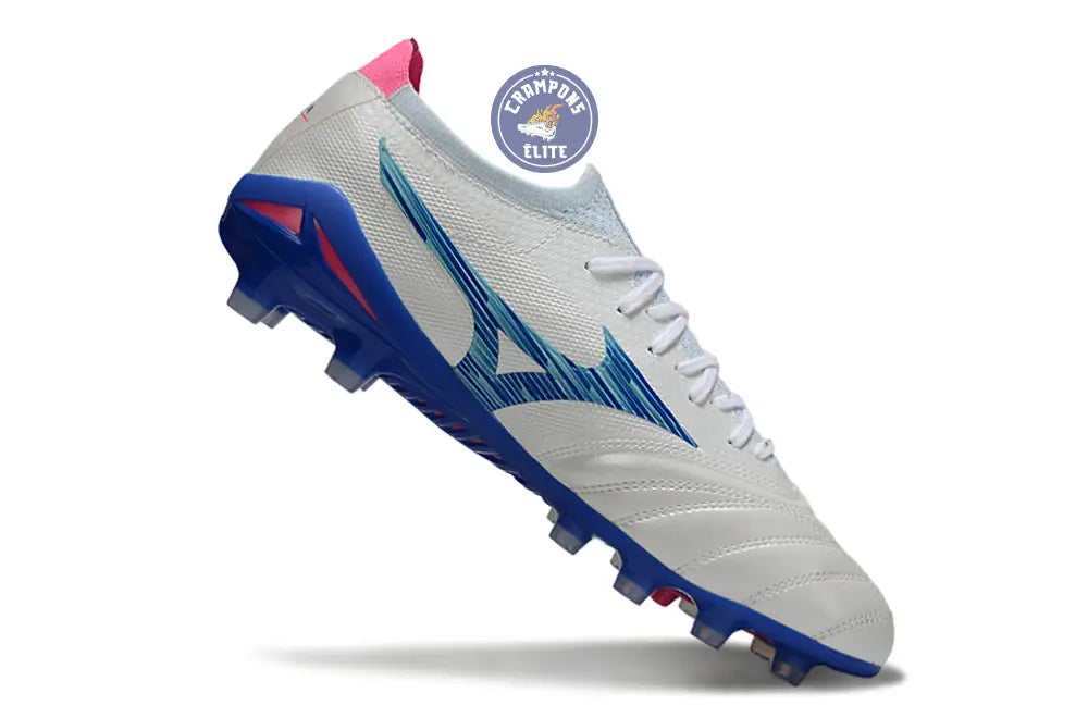 Image of MORELIA NEO IV BETA FG URBAN ELECTRIC - BLANC/TURQUOISE/ROSE