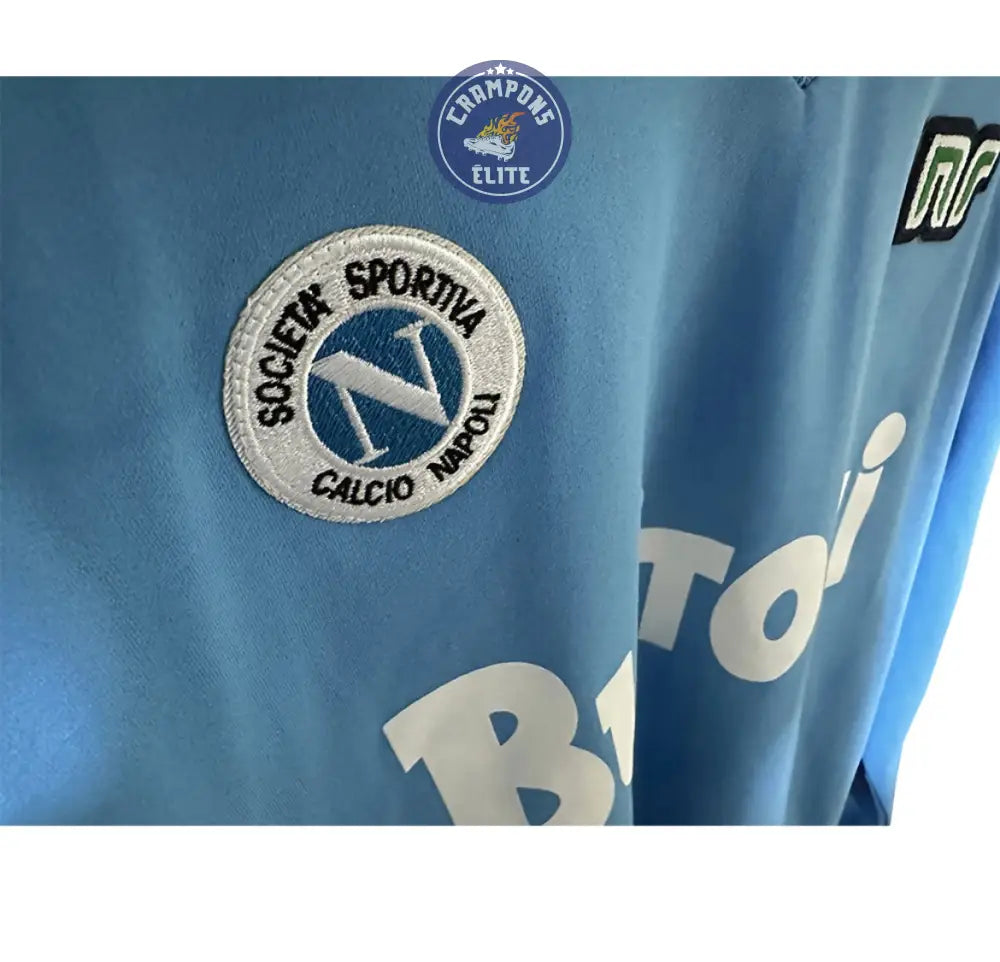 Image of Naples 1986/87 Domicile à manches longues