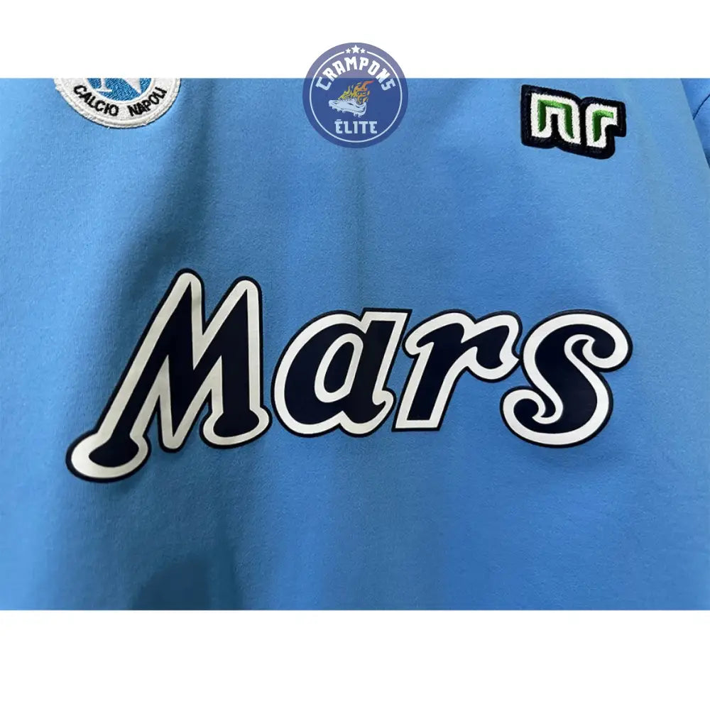 Naples 1988/89 Domicile à manches longues