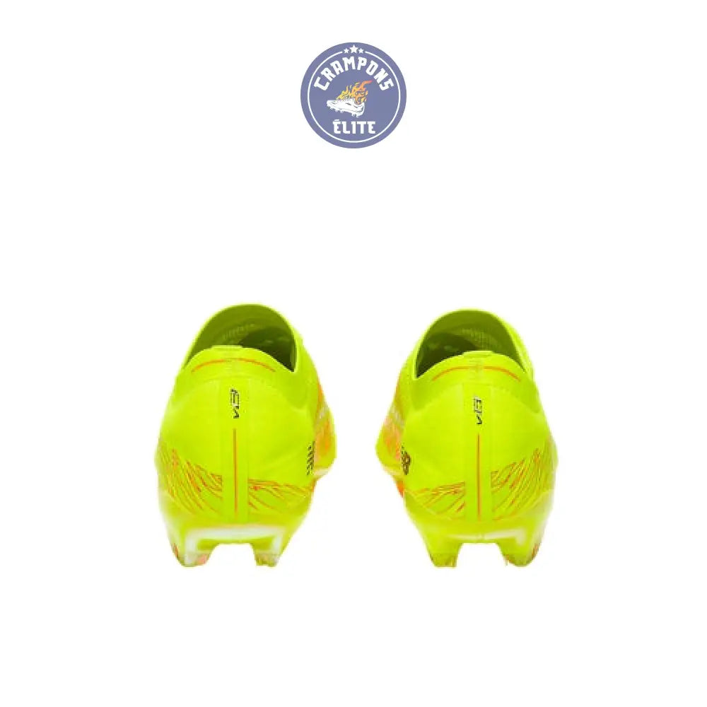 New Balance FURON ELITE V8 FG - Jaune Hi-Lite/Rouge Energie