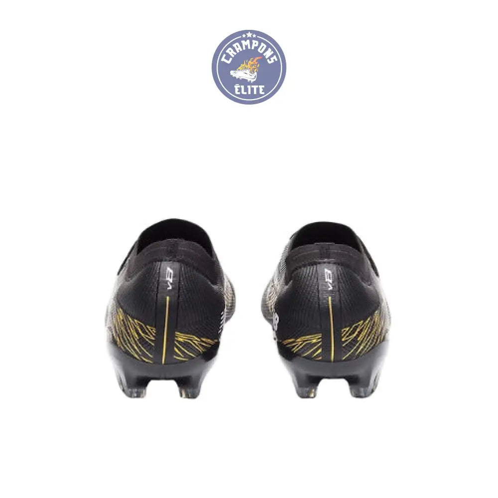 New Balance FURON ELITE V8 FG - Noir/Or Métallique/Blanc