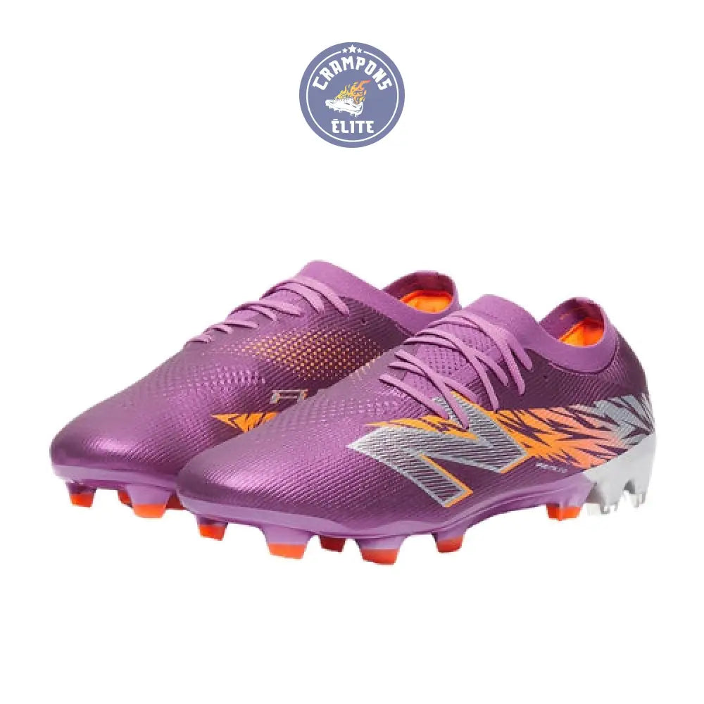 New Balance FURON ELITE V8 FG - Violet/Orange/Gris