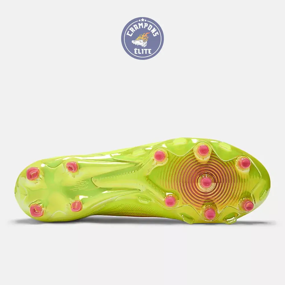 NEW BALANCE TEKELA V5 ELITE LOW CUT FG FIRST EDITION - HI-LITE/NOIR/ROSE