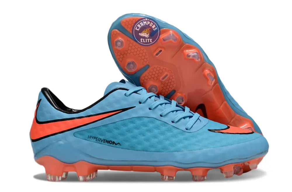 New Hypervenom 1 FG Bleu/Orange/Noir