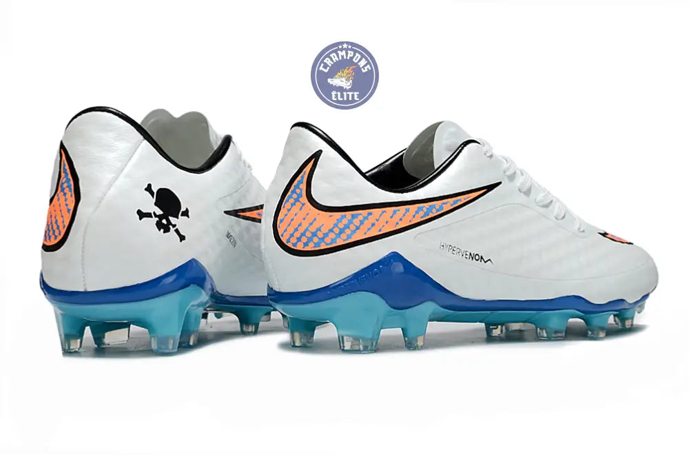 New Hypervenom 1 Phantom FG Blanc/Bleu/Orange
