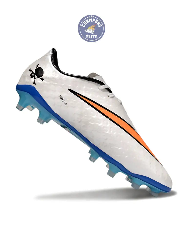New Hypervenom Phantom 1 FG - Blanc/Bleu/Orange