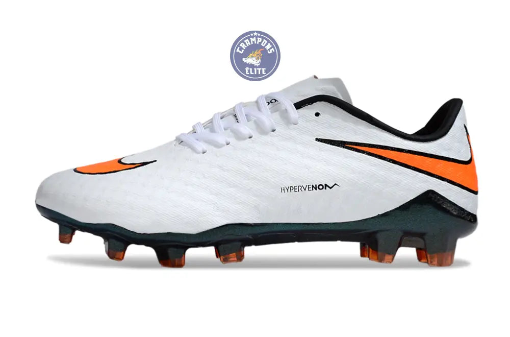 New Hypervenom Phantom 1 FG - Blanc/Noir/Orange