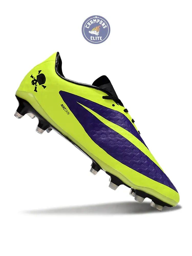 New Hypervenom Phantom 1 FG - Neon/Lilla/Sort