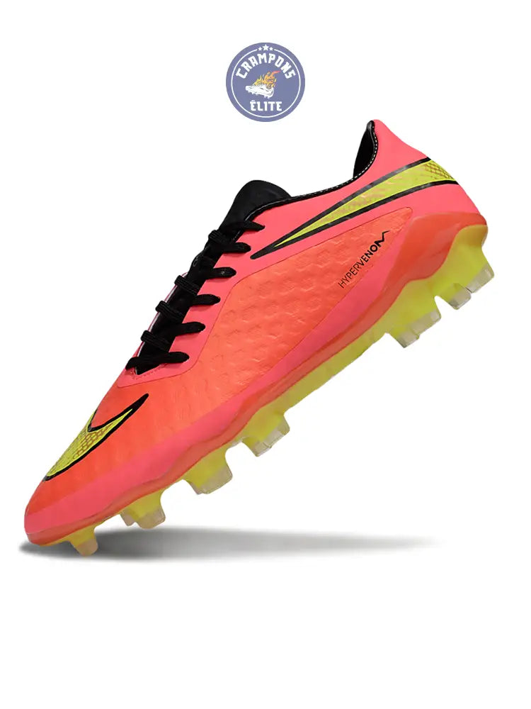 New Hypervenom Phantom 1 FG - Rød/Neon/Sort