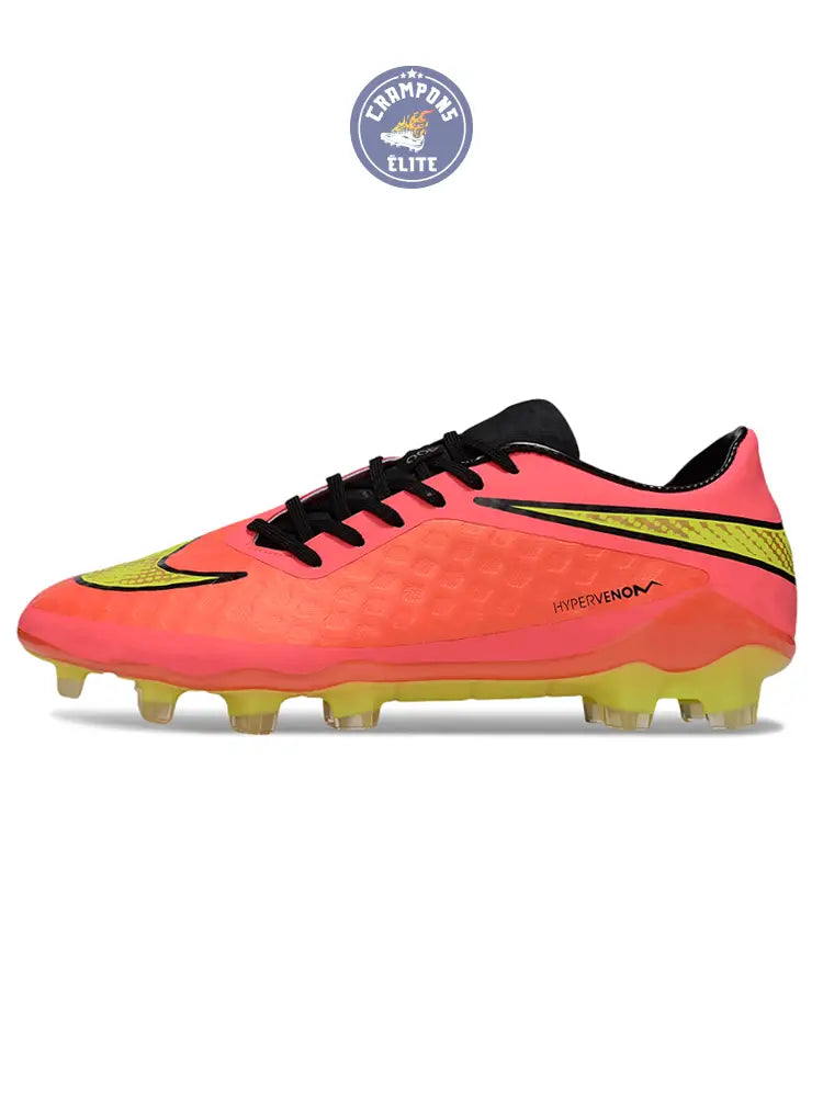 Image of New Hypervenom Phantom 1 FG - Rød/Neon/Sort