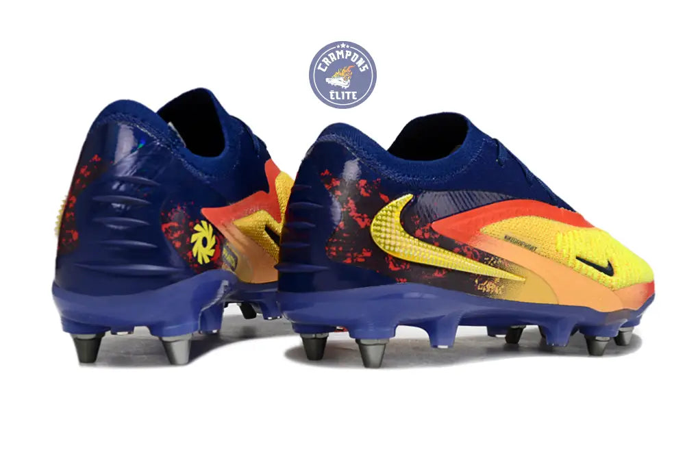 Image of Nike Phantom 6 Elite Low Cut SG Erling Haaland Personal Edition - Orange/Jaune/Bleu