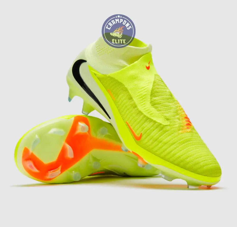 Image of PHANTOM 6 ELITE HIGH CUT FG MAX VOLTAGE - JAUNE/LIMELIGHT/BLACK/HYPER CRIMSON