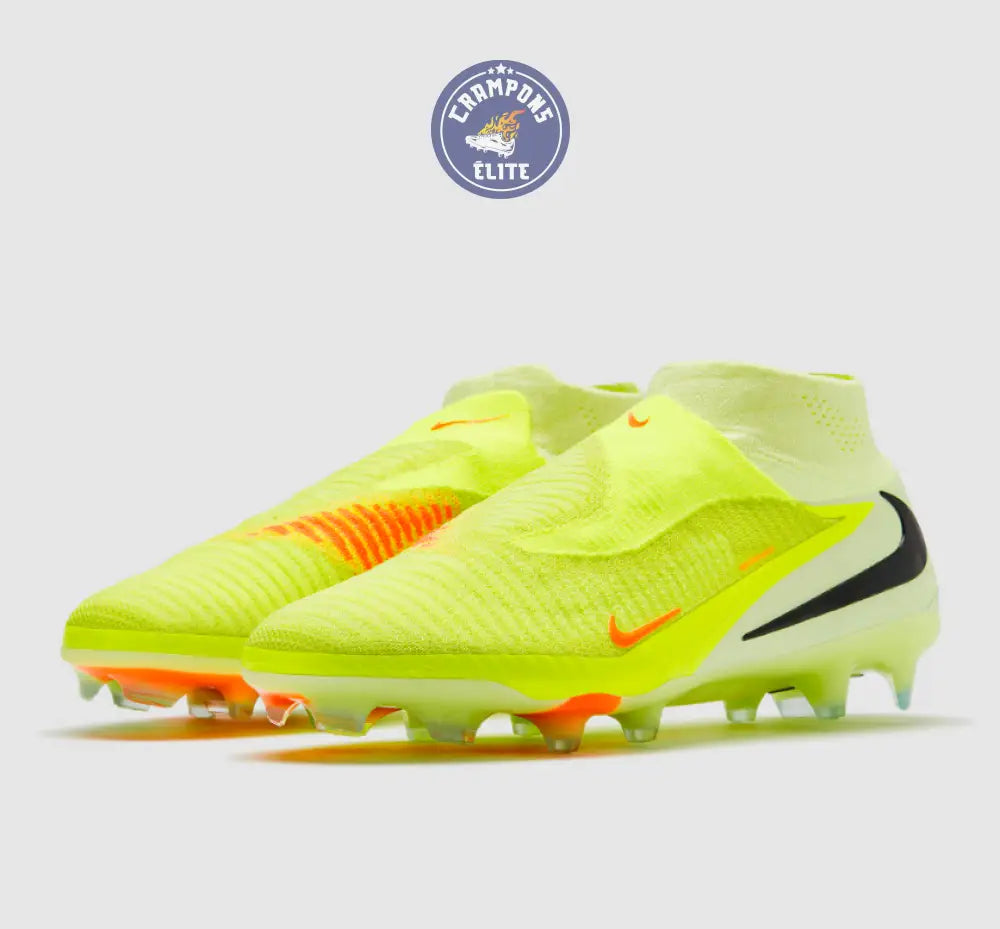 Image of PHANTOM 6 ELITE HIGH CUT FG MAX VOLTAGE - JAUNE/LIMELIGHT/BLACK/HYPER CRIMSON