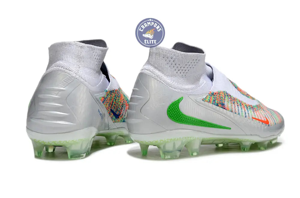 PHANTOM 6 ELITE HIGH CUT FG x EA SPORTS - Gris/Vert/Multicouleur