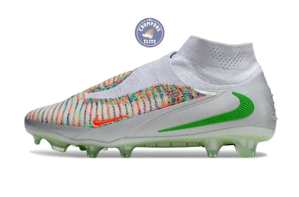 PHANTOM 6 ELITE HIGH CUT FG x EA SPORTS - Gris/Vert/Multicouleur